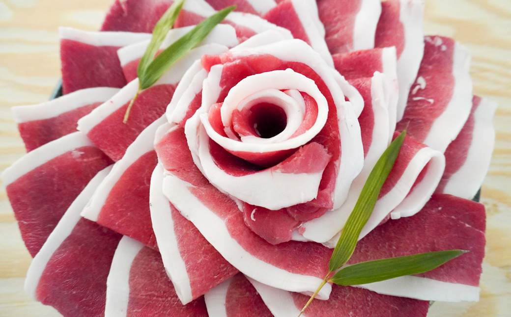 淡路産 猪肉スライス 1kg　　[ジビエ 猪 ぼたん鍋 小分け]