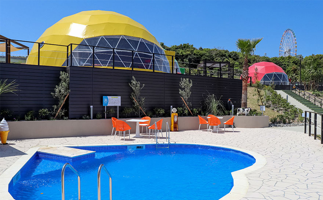 Glamping Resort Awaji＜オーシャンテラス＞素泊まりプラン宿泊