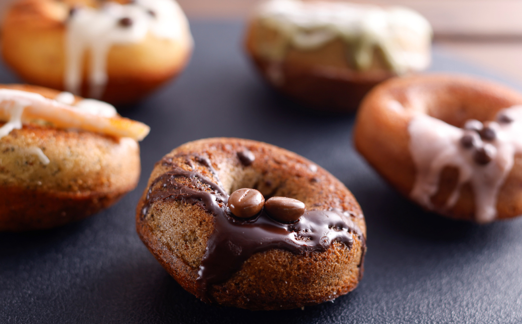 淡路島産小麦使用　焼きドーナツとフィナンシェ 自家焙煎