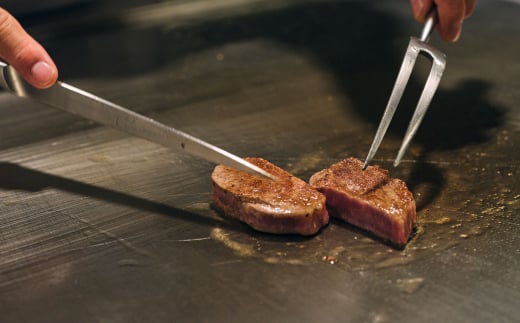 「淡路・鉄板焼レストラン　輝光」　鉄板焼ディナーコー