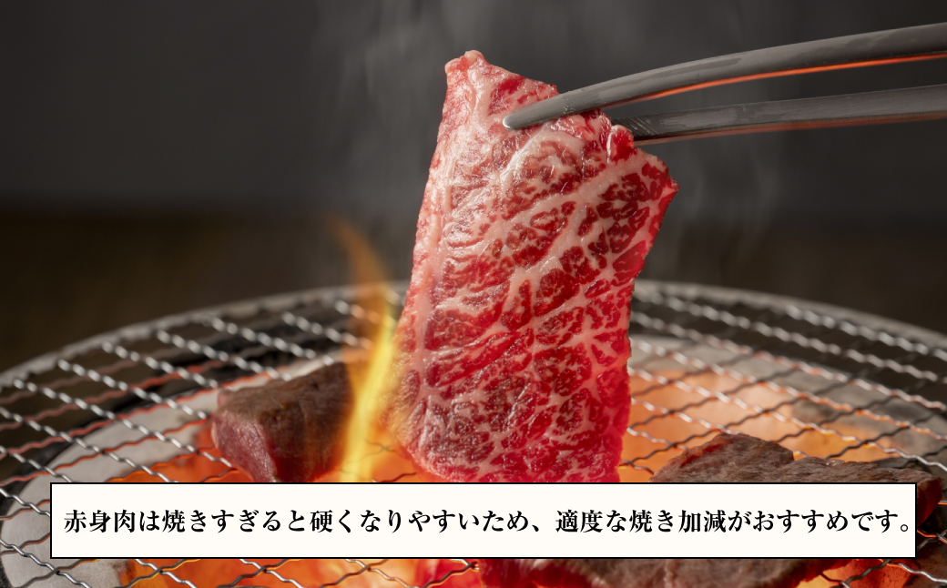 淡路牛 赤身焼肉セット 1kg（500g×2P) 【3D急速冷凍】 赤身 焼