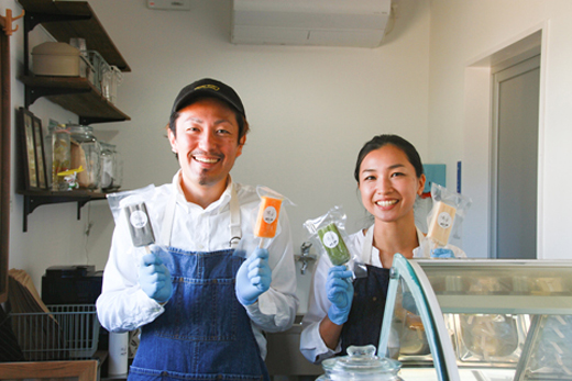 島素材！アイスアップの手作りアイスキャンディー7本セッ