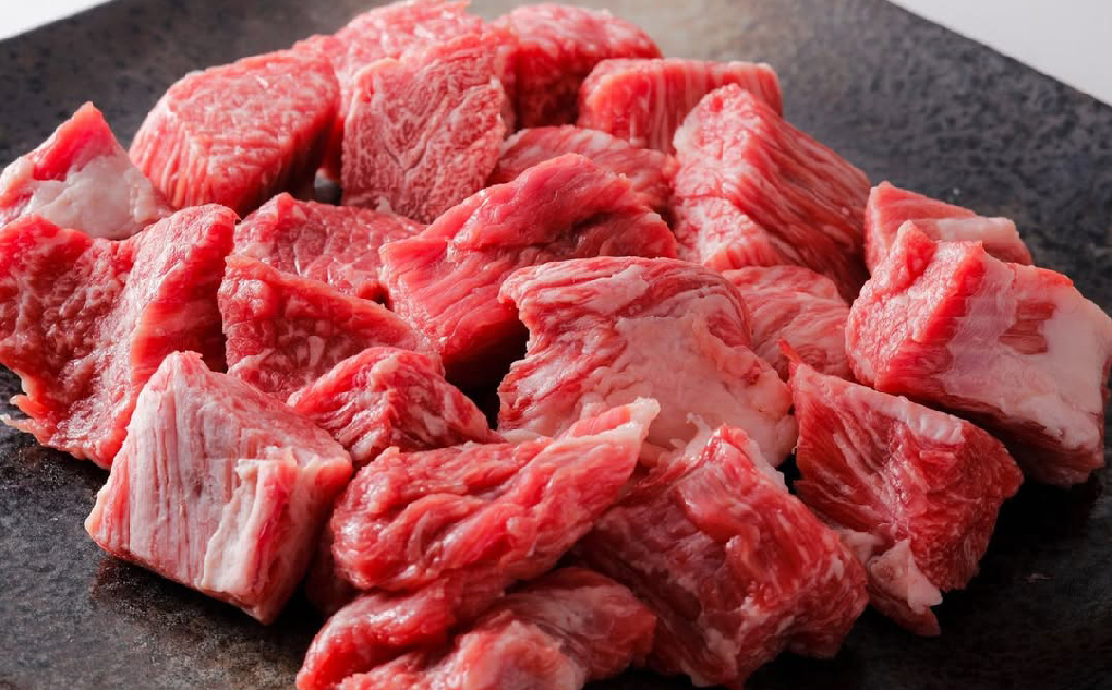 【淡路ビーフ】角切りカレー・シチュー肉600g　黒毛和牛 冷