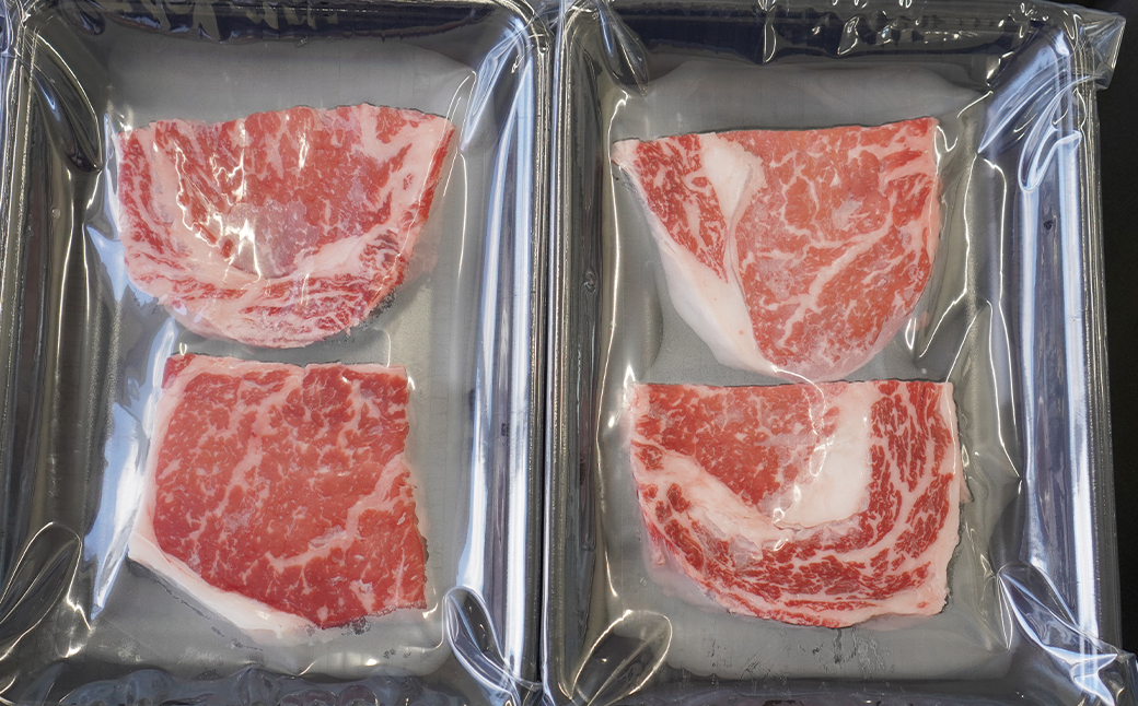 淡路牛ロース ミニステーキ 400g（約100g×4枚）　[小分け 冷