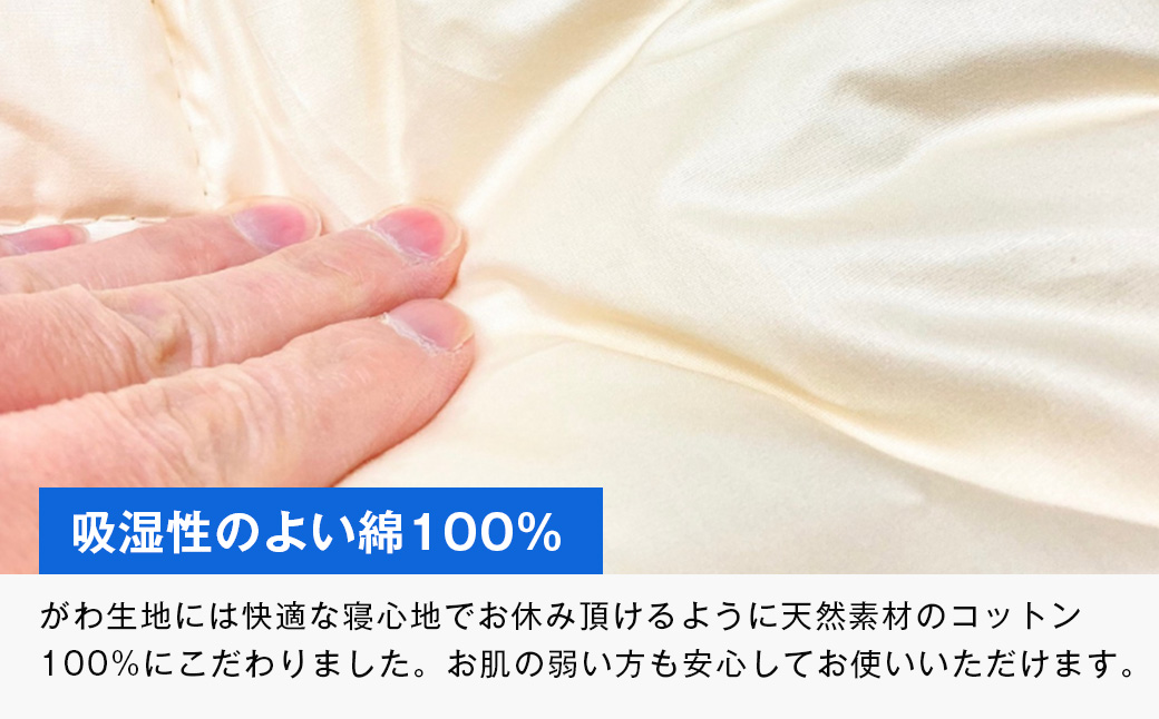 清潔掛ふとん 洗えるインビスタ ダクロン 肌掛布団 日本製 