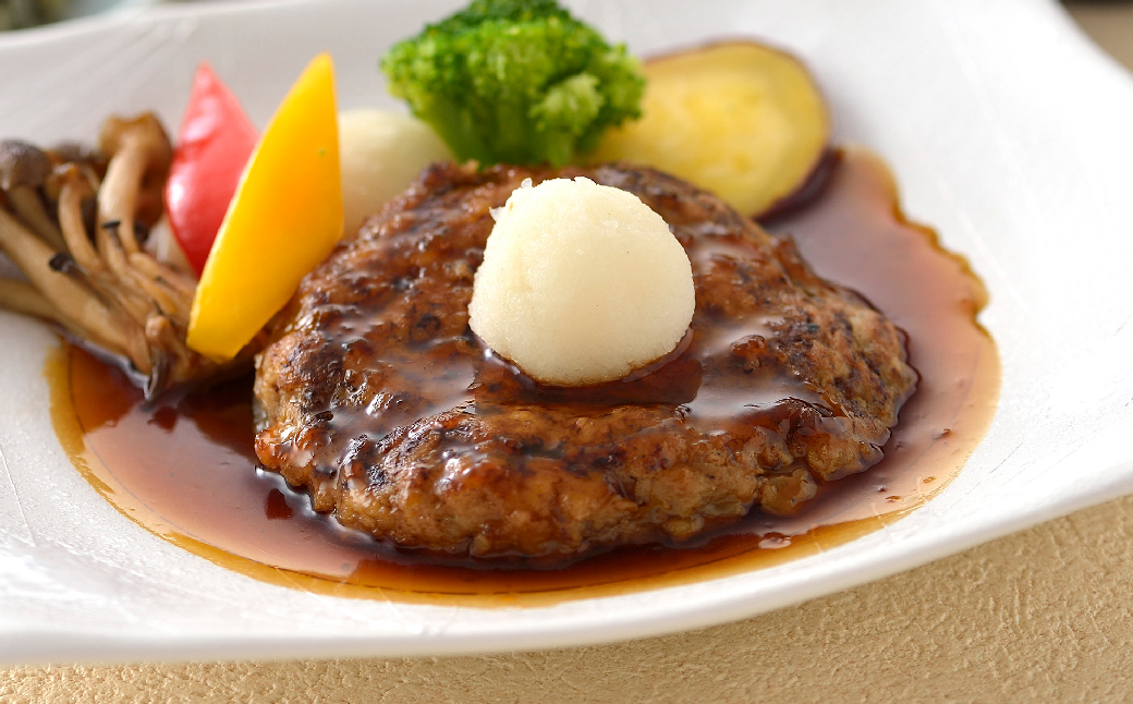 淡路玉ねぎたっぷりハンバーグ（特製ソース付）140g×6個　[