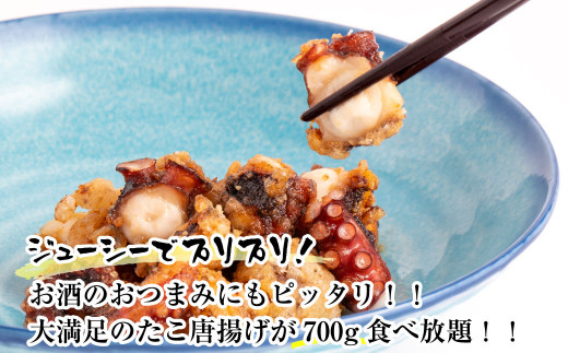 淡路島産　明石だこの唐揚げ（1kg）　タコ唐揚げ