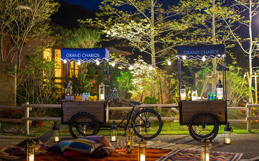 ニジゲンノモリグランシャリオ北斗七星135°ペア宿泊券  1泊