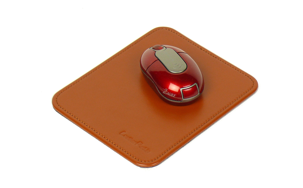 【名入れ仕様】本革マウスパッド【コンパクトサイズ】（