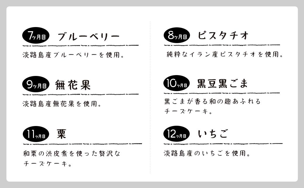 スイートチーズキューブ　12ヶ月定期便　チーズケーキ 洋