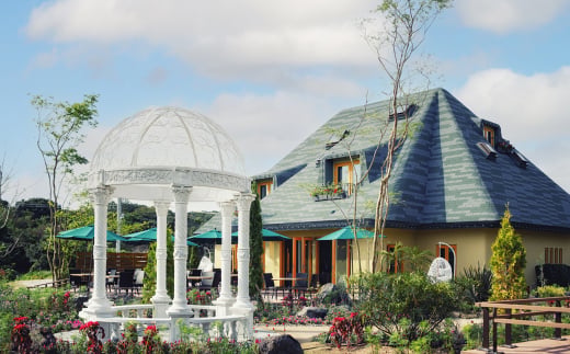 Auberge フレンチの森 宿泊利用券 1泊2食付き ペアチケット 淡