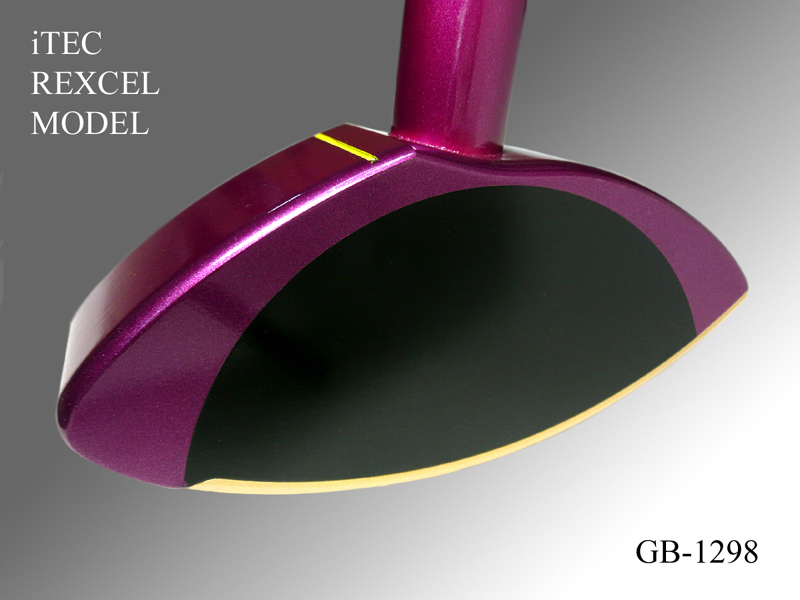 グラウンド・ゴルフクラブ GB-1298 ベークフェイスクラブ 80cm 右打用 iTEC REXCEL MODEL ブラック