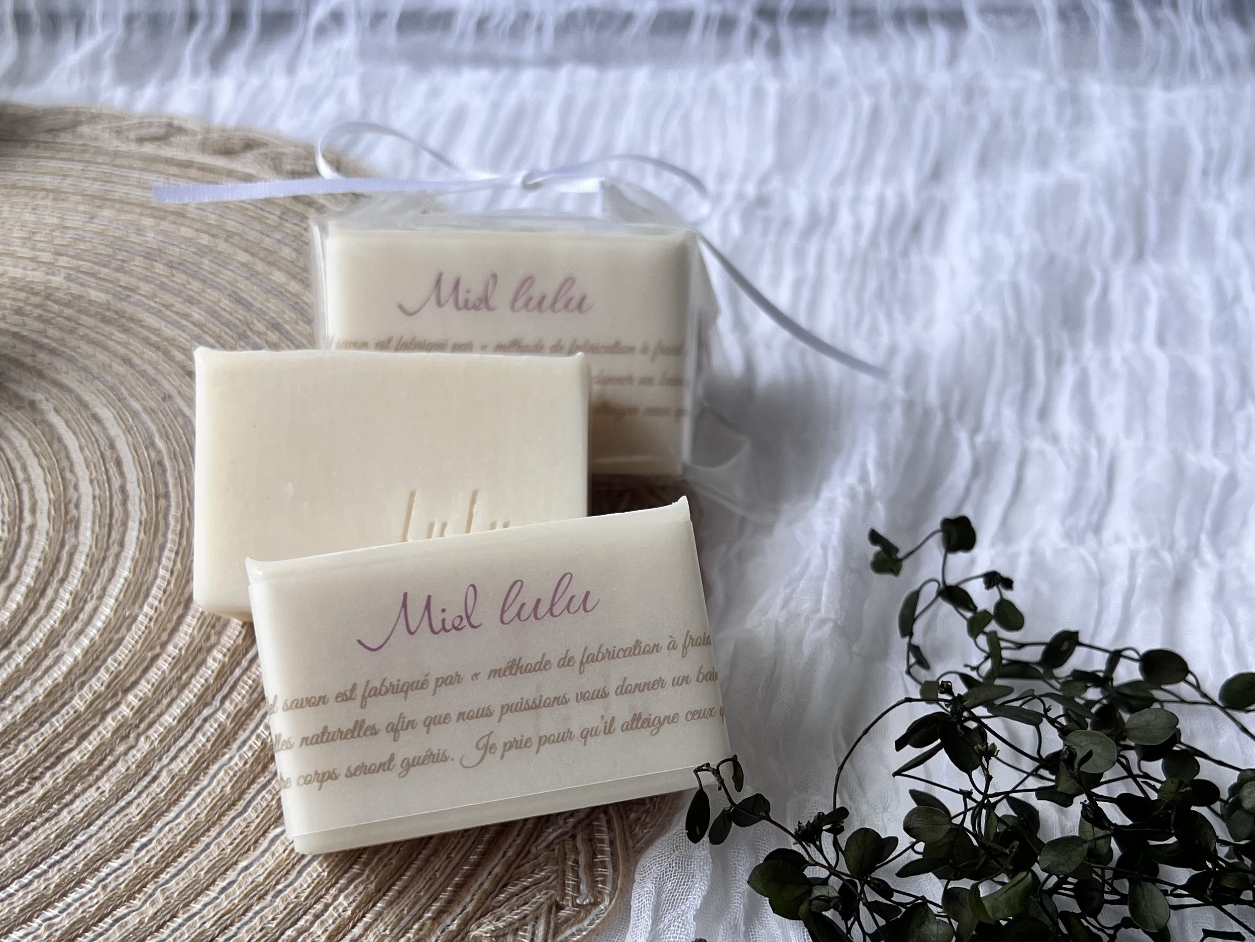 Miel オーガニック ベビー 石けん 2個 化粧箱入り（泡立てネット、石鹸トレー付き）[ 石鹸 石けん せっけん ソープ 美容 ]