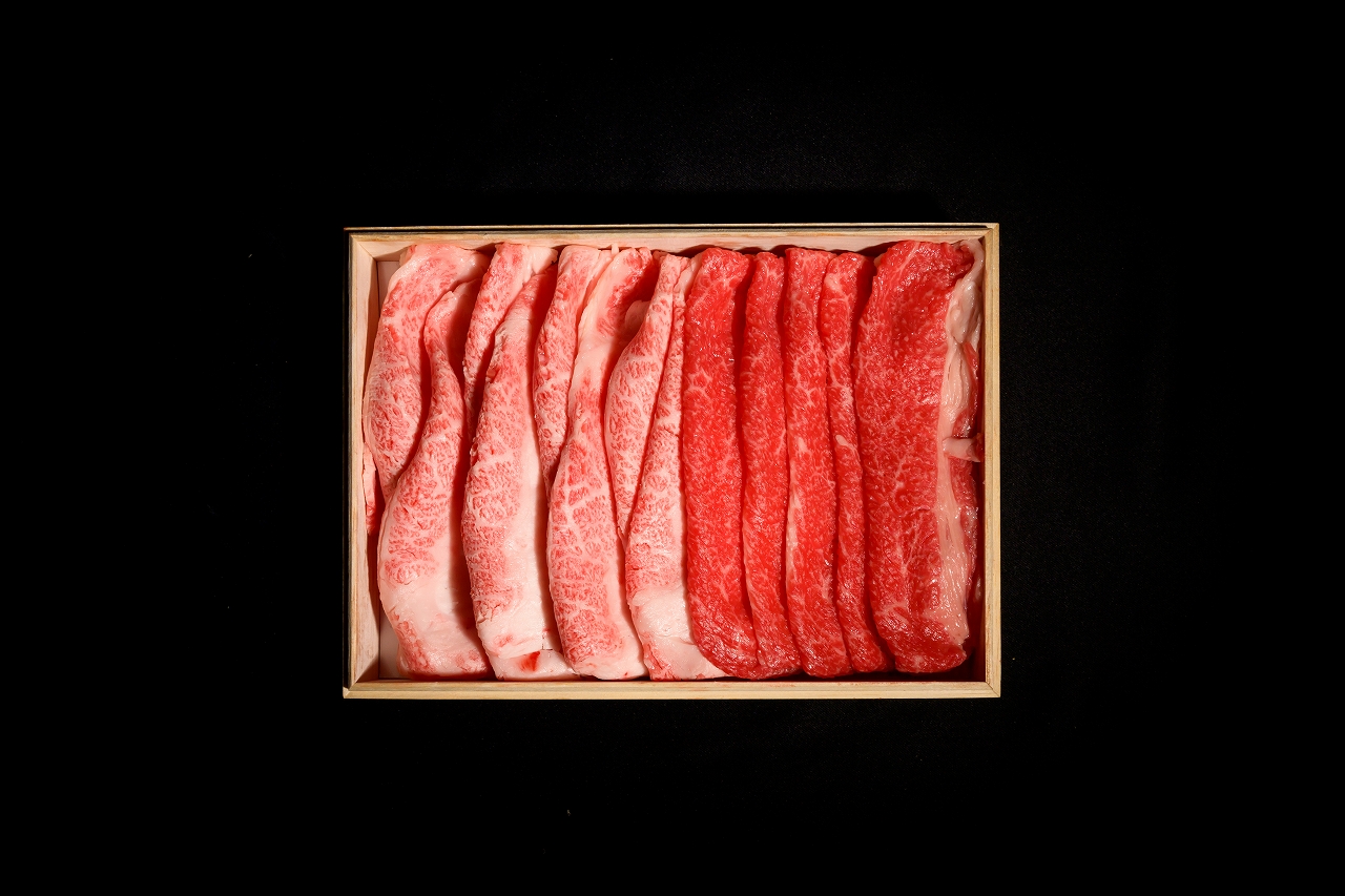 一頭すき焼き食べ比べ（800g）  [肉 牛肉 神戸牛 最高級肉 神戸ビーフ 神戸肉 但馬牛 ロース もも かた ばら スライス 食べ比べ すき焼き お取り寄せ 加東市 兵庫県]