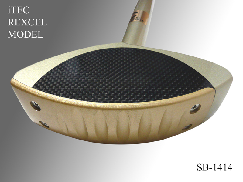 グラウンド・ゴルフクラブ SB-1414 ランニングソールクラブ 80cm 右打用 iTEC REXCEL MODEL グリーン