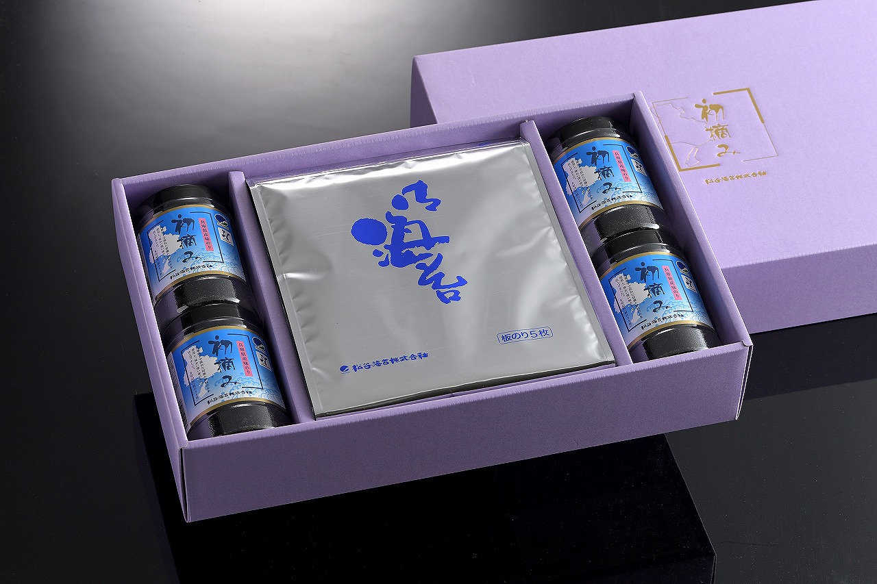 【兵庫県産初摘み】焼のり(板のり5枚×5袋)+味付のり(8切40枚×4個) [海苔 おにぎり 巻き寿司 手巻き寿司]