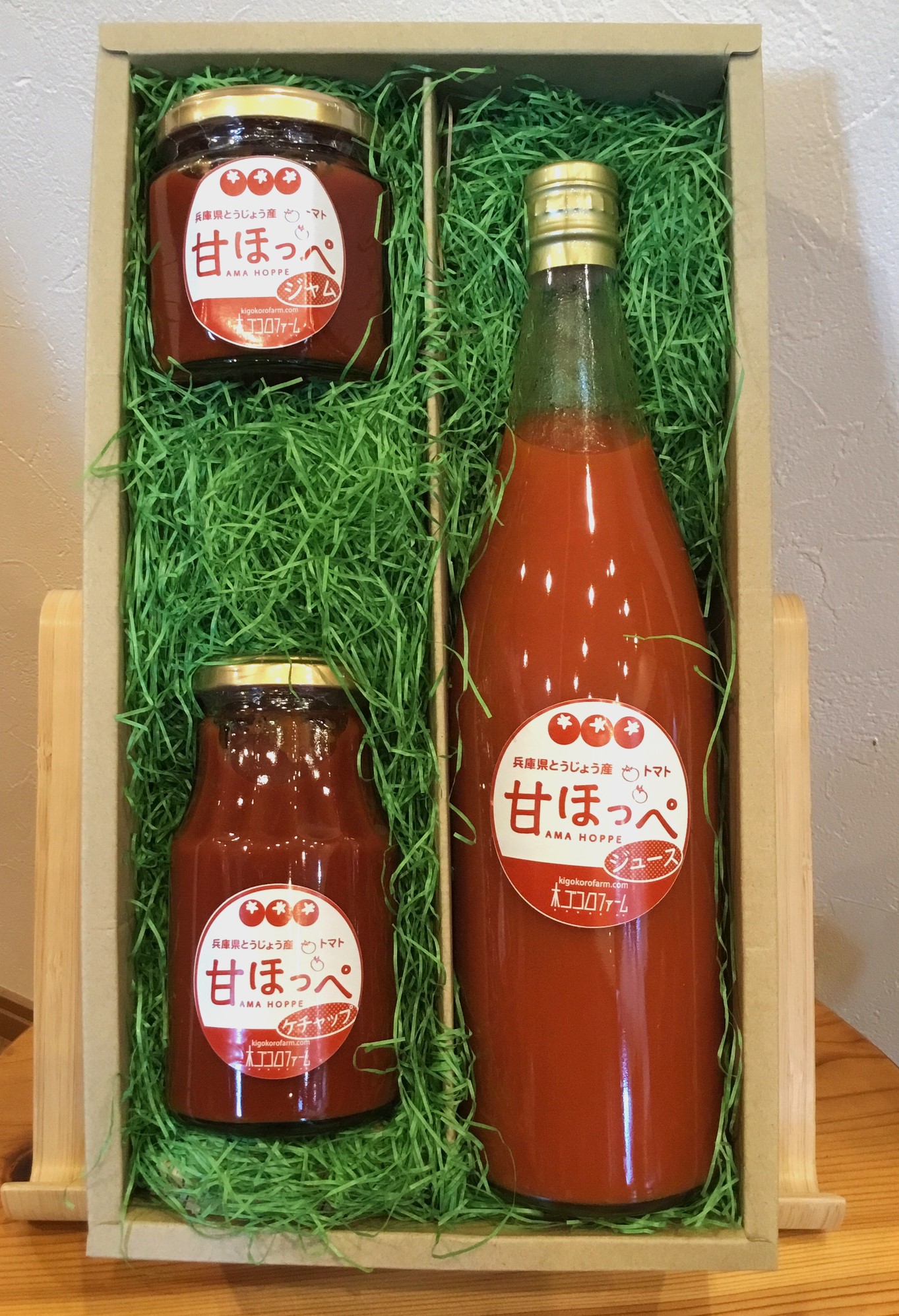 甘ほっぺの トマトジュース ・ ケチャップ ・ ジャム 3点セット[野菜 野菜ジュース ドリンク 調味料]