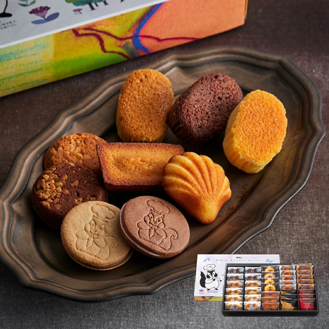森のスイーツ工房セレクト 35個入り〔スイーツ 洋菓子 洋菓子 マドレーヌ フィナンシェ スフレ ガレット クッキー ギフト プレゼント 贈り物〕