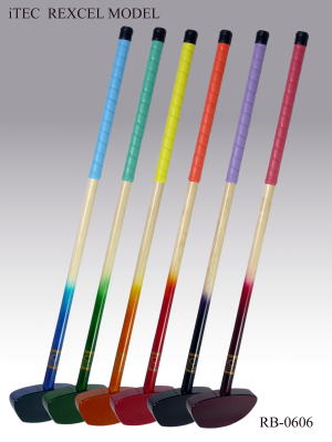 グラウンド・ゴルフクラブ RB-0606 ウイングモデルクラブ 84.5cm 右打左打兼用 iTEC REXCEL MODEL ブルー