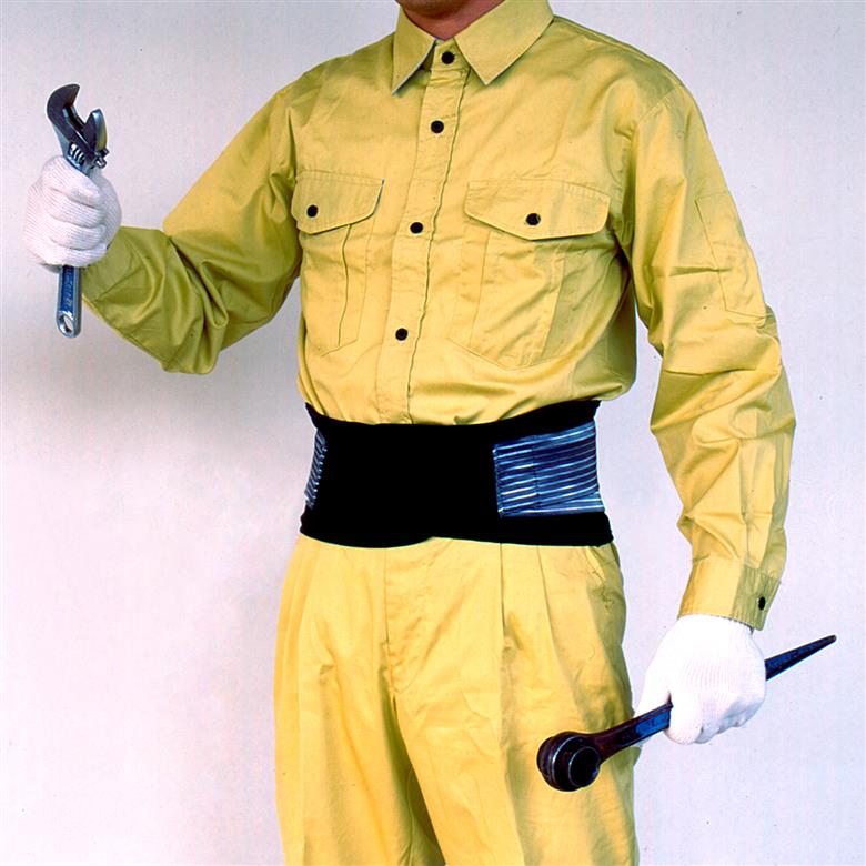 【サイズL】コシラクベルト 腰楽 ベルト 腰痛 腰痛予防 腰痛緩和 腰椎ガード 作業服 軽量 通気性 マジックテープ付 加東市 兵庫県