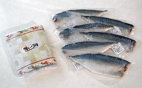 H-136 【たいの鯛特製】秘伝の酢を使用！酢〆さば(片身6枚セット)