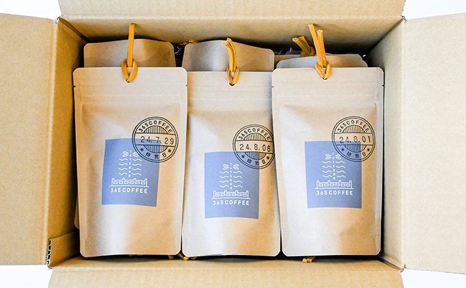 A-6　きょう何飲む？365COFFEE/豆のまま13×12か月