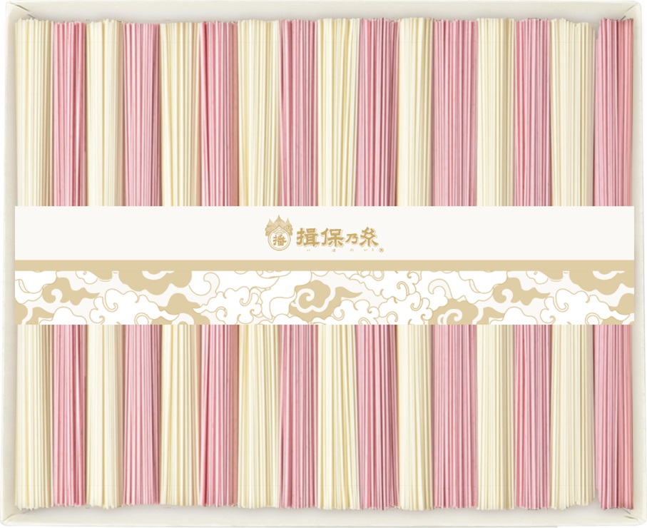 H-118 【たつの市特産品】手延そうめん「揖保乃糸　特級紅白麺（50ｇ×16束）」