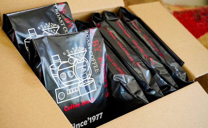 J-33【焙煎したてを当日直送】香り豊かな『壱枚乃絵ブレンド(豆のまま)』200g×8袋