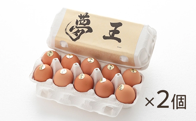 Q-1 【12か月定期便】「夢王(20個）」たまごかけごはん祭り3年連続グランプリ受賞！