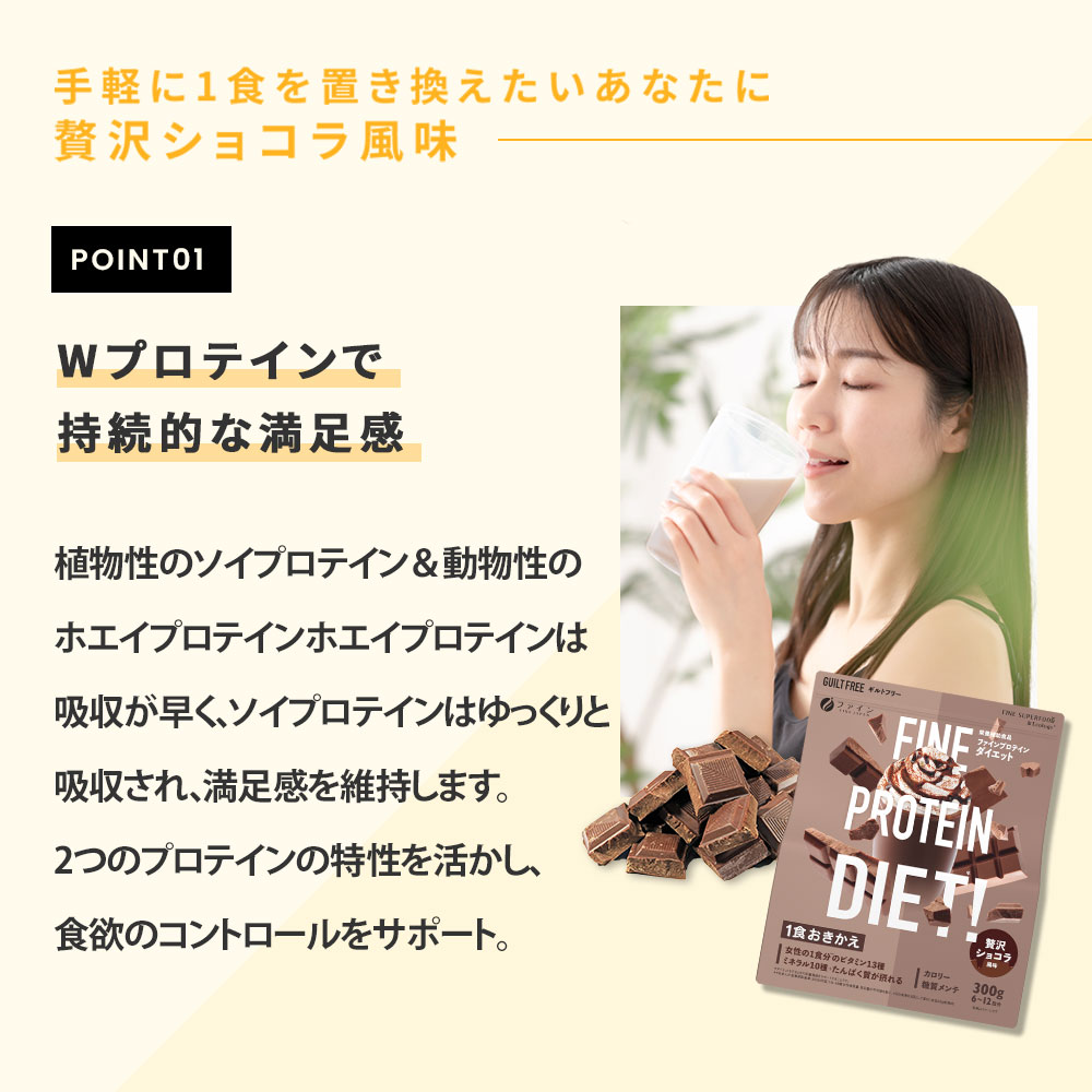 G-120　プロテインDIET贅沢ショコラ風味 300g×2個セット