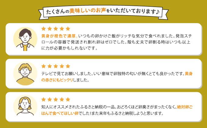 H-159【TVで話題】日本一に選ばれた高級卵「夢王(30個）」たまごかけごはん祭り3年連続グランプリ受賞！