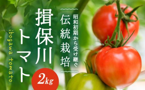 H-14  【昭和初期から受け継ぐ伝統栽培】酸味と甘みのバランスがよい「揖保川トマト」2kg【発送時期：12月～６月】