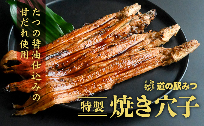 H-199　【播州名物】「道の駅みつ特製焼き穴子(3～4本)」