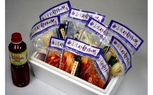 G-38 小京都龍野の味  漬物詰め合わせ９点とキムチたれ