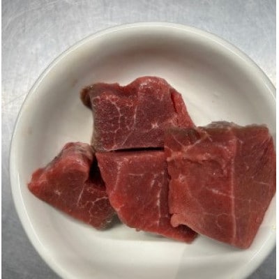 【冷凍】牛肉ブロック ペット用　計3kg(1kg×3パック)【配送不可地域：離島】