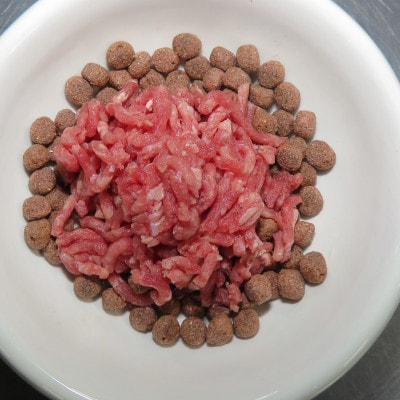 【冷凍】牛たん皮ミンチ ペット用　計3kg(1kg×3パック)【配送不可地域：離島】