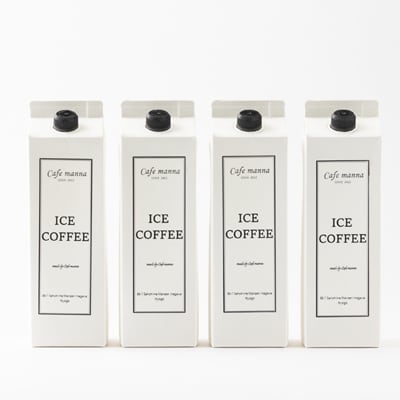 オリジナルリキッドアイスコーヒー(無糖)4本セット
