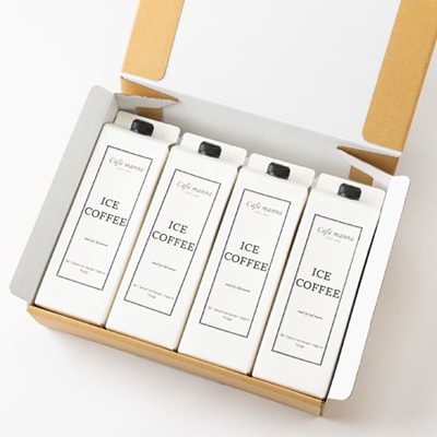 オリジナルリキッドアイスコーヒー(無糖)4本セット