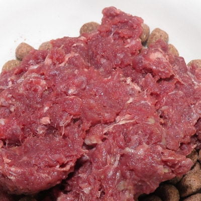 【冷凍】馬肉ミンチ ペット用　計3kg(1kg×3パック)【配送不可地域：離島】