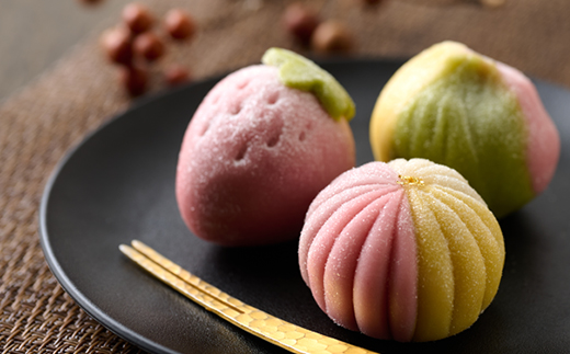 天然着色料の練り切りセット【配送不可地域：離島】