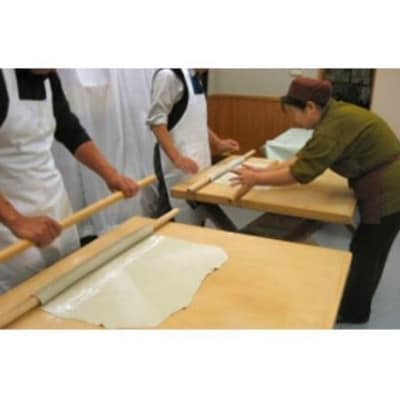 十割そば手打ち体験道場「そば打ち体験券」　2鉢分(1鉢分につき4～5人前)　