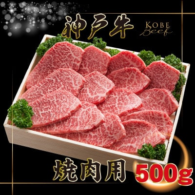 神戸牛 焼肉用 かた・もも 500g INGWY2 【2026年4月より順次発送】【配送不可地域：離島】