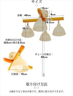 シーリングライトプルスイッチ 天井照明 LED昼白色付属[576] LED昼白色付属