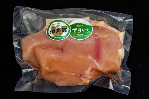 播州百日どり　冷凍小分けむね肉1.4kg[664]