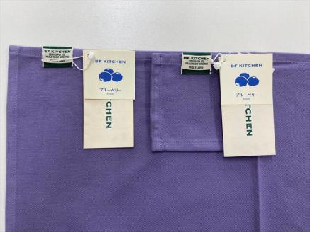 BF KITCHEN　マルチクロス/コースター：各1枚（ブルーベリー）[1030] ブルーベリー