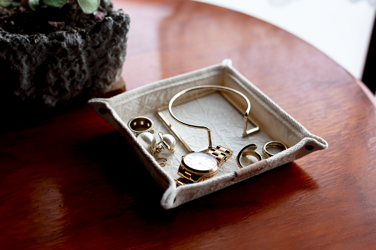 和紙のスクエアトレイ（ホワイト）HALOP ハロップ  多可町 杉原紙 [1149] ホワイト