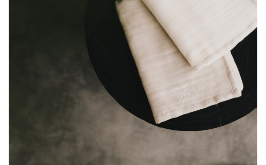 [こなゆき] 3重ガーゼフェイスタオル ブラック キツネ柄(ワンポイント) 雪夜 [1170] ブラック