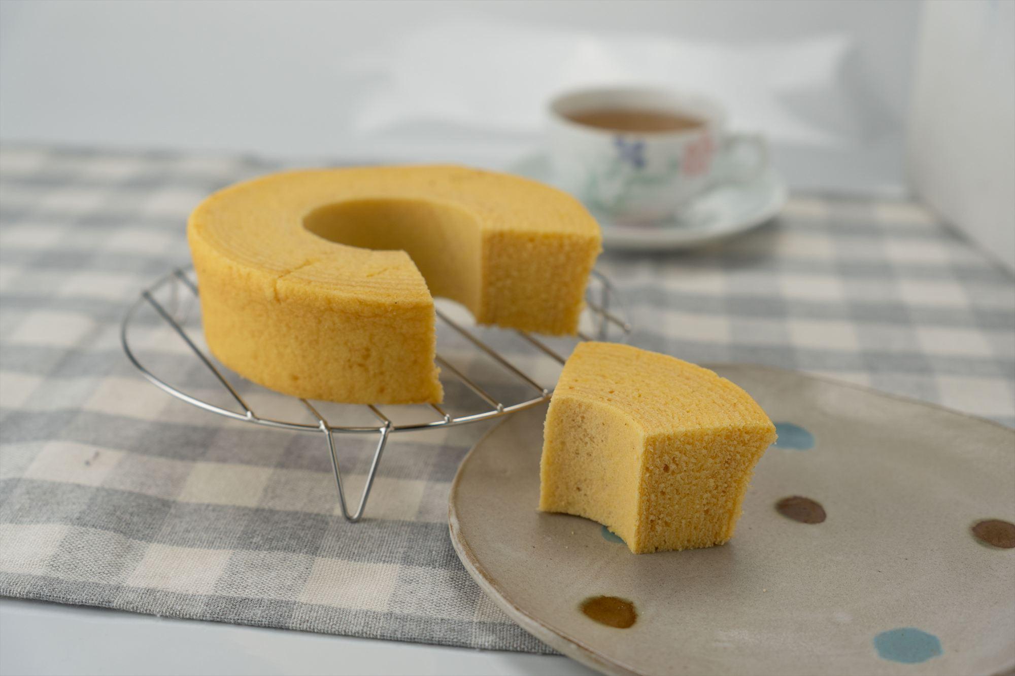 米菓バウム【ホール2】プレーン ショコラ グルテンフリー 米粉 米粉菓子 小麦不使用 バウムクーヘン しっとりなめらか 優しい甘さ[1323] 常温発送