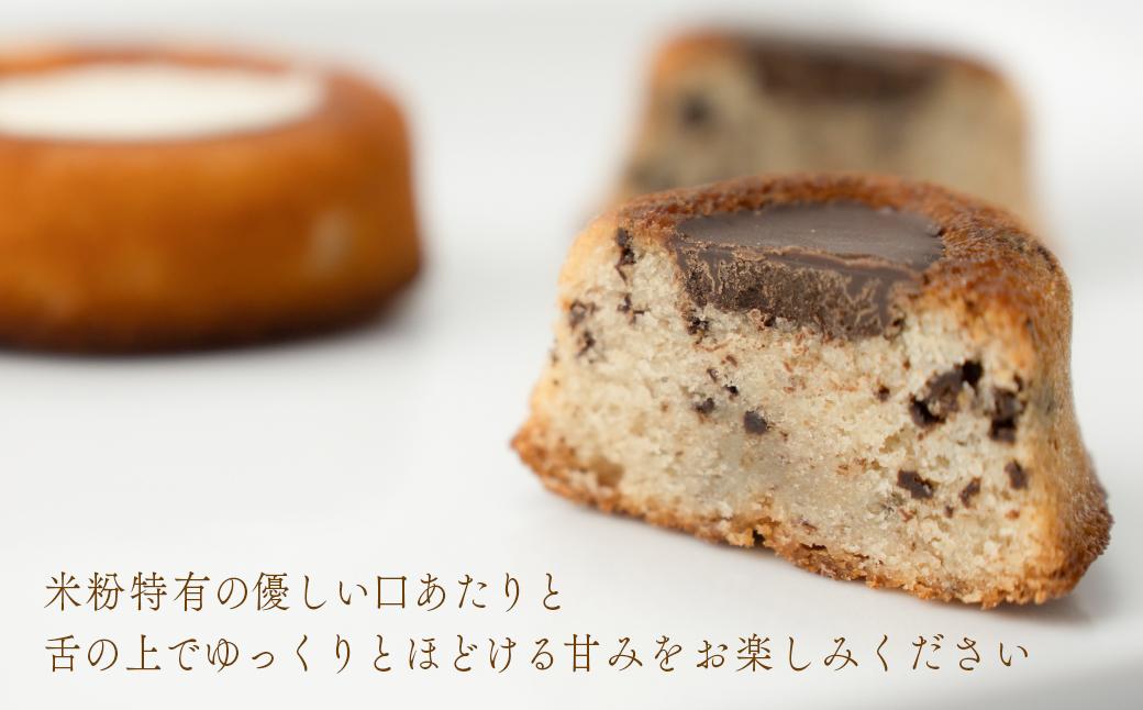 米粉のティグレ 5種5個 冷凍発送 グルテンフリー 米粉 米粉菓子 小麦不使用 フィナンシェ生地 しっとりなめらか 優しい甘さ [1325] 5種5個