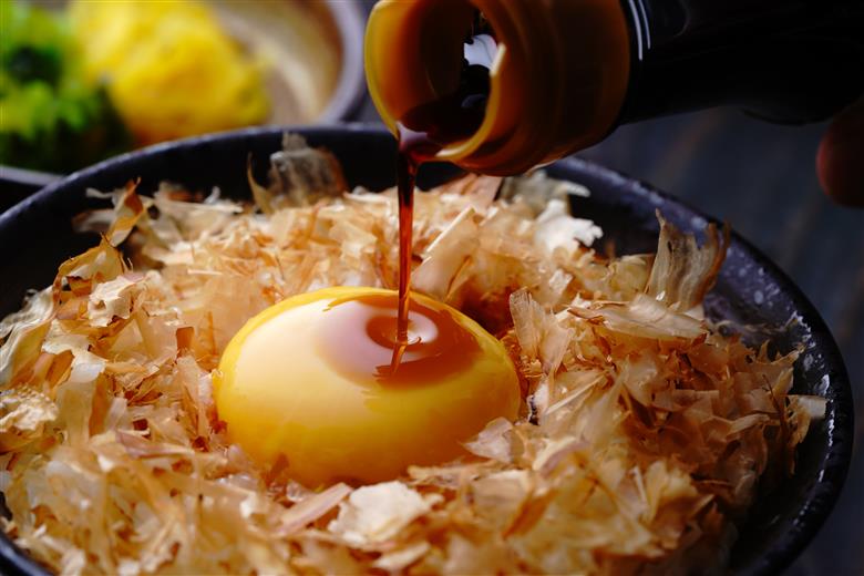 国産有機醤油（濃口900ml×2本）国産有機味噌と多可のおいしいお米2kgセット[1052]